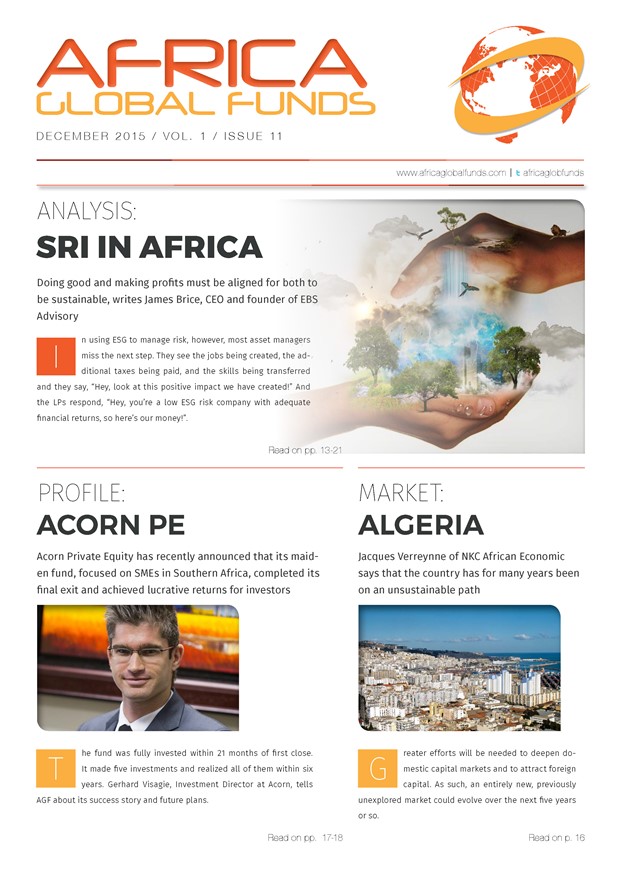 Africa Global Funds Magazine: December 2015 issue