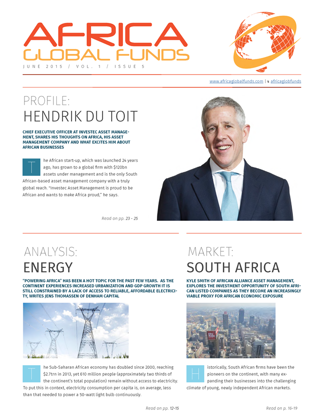 Africa Global Funds Magazine: June 2015 issue