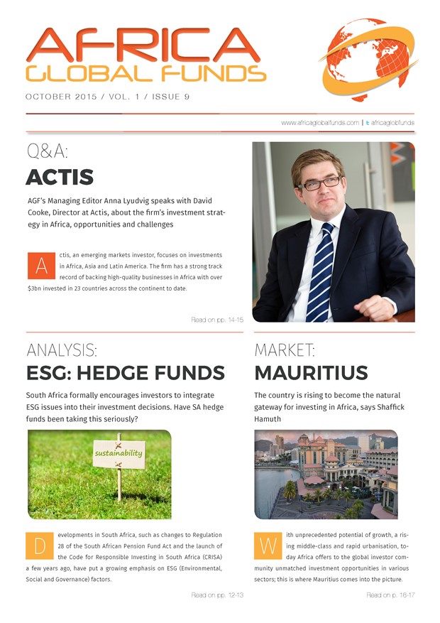 Africa Global Funds Magazine: October 2015 issue