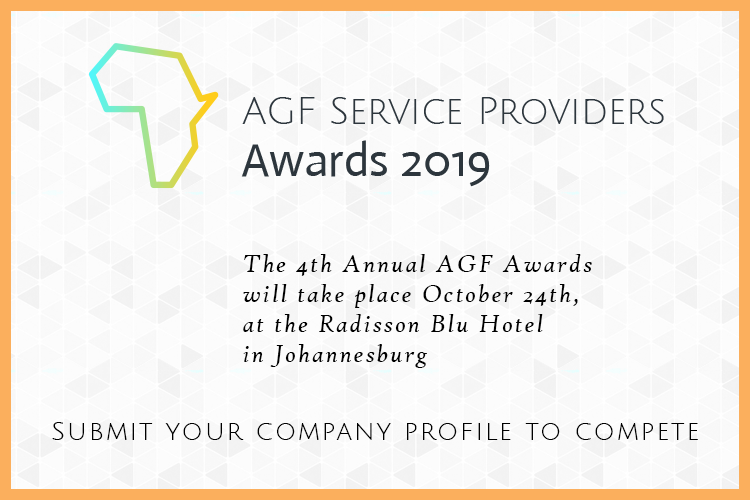 <p>Be recognised and honoured in the African Fund Services space by participating in the 2019 AGF Africa Service Providers Awards. The Awards were created to honour and generate both industry and public recognition of the outstanding efforts and accomplishments of Fund Service Providers covering Africa. The 4th edition of the prestigious Awards has opened for entries in the build up to the Awards night in Johannesburg, South Africa.</p>

