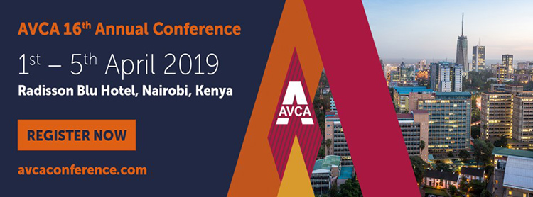 <p dir="ltr">The Annual AVCA Conference is the largest global Africa focused private equity conference. The conference showcases the vast investment opportunities in Africa, to global investors.</p>

<p dir="ltr">Starting in 2003 in Cameroon, AVCA has held conferences in Botswana, Egypt, Ethiopia, Ghana, Kenya, Nigeria, Morocco, Senegal, South Africa, and Tunisia. This year, AVCA returns to Nairobi, Kenya to hold its 16th Annual Conference. Kenya is ranked as the second most attractive country for private equity investments in Africa for the next three years, and a key investment destination in East Africa.</p>

<p>Register for the 16th Annual AVCA Conference, and join over 400 global delegates defining Africa’s growth story.</p>
