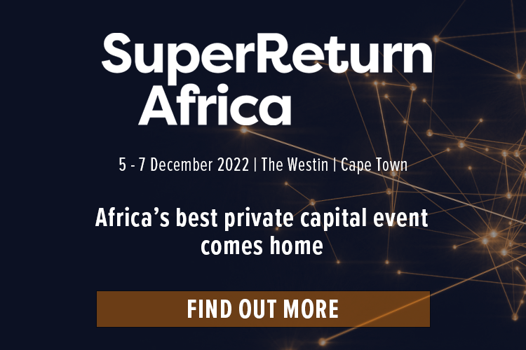 <p><strong>Africa&rsquo;s best private capital event comes home</strong></p>

<p>5 &ndash; 7 December 2022,</p>

<p>The Westin Cape Town, Cape Town</p>

<p>10% Discount &ndash; code: <strong>FKR2553AGF</strong></p>

<p><a href="https://informaconnect.com/superreturn-africa/?vip_code=FKR2553AGF&amp;utm_source=Africa%20Global%20Funds&amp;utm_medium=email&amp;utm_campaign=FKR2553%20-%20Africa%20Global%20Funds&amp;utm_content=FKR2553AGF">Visit website</a></p>

<p>SuperReturn Africa returns to Cape Town after three years away! Network with 400+ leaders, including 200+ GPs and 100+ LPs and explore the most pertinent market trends, challenges and innovations on the continent.</p>

<p>The agenda focuses on sustainability, infrastructure trends, filling the financing gaps, disruptive technology, co-investments, diversity and talent, LP allocations, regional perspectives from the experts, and more! See the latest agenda <a href="https://informaconnect.com/superreturn-africa/agenda/1/?vip_code=FKR2553AGF&amp;amp;utm_source=Africa%20Global%20Funds&amp;amp;utm_medium=email&amp;amp;utm_campaign=FKR2553%20-%20Africa%20Global%20Funds&amp;amp;utm_content=FKR2553AGF">here</a>.</p>

<p>A must-attend event for local and international LPs who join to meet leading GPs from across the continent. Dedicated LP event features include exclusive closed-door discussions, an LP breakfast and LP fund presentations across all three days.</p>

<p>Hear from 170+ thought-leaders specialising in African private equity, with speakers from Africa, Europe and beyond! Expert speakers include African Development Bank, Finnfund, IFC, Alterra Capital Partners, Actis, OMAI, Allianz Global Investors, Launch Africa Ventures, ARM Harith Infrastructure Fund Managers and <a href="https://informaconnect.com/superreturn-africa/speakers/?vip_code=FKR2553AGF&amp;amp;utm_source=Africa%20Global%20Funds&amp;amp;utm_medium=email&amp;amp;utm_campaign=FKR2553%20-%20Africa%20Global%20Funds&amp;amp;utm_content=FKR2553AGF">more</a>.</p>

<p>For more information or to register:</p>

<p>call: +44 (0) 20 8052 2013</p>

<p>email: <a href="mailto:gf-registrations@informa.com">gf-registrations@informa.com</a></p>

<p>or visit the website: <a href="https://bit.ly/3DxYcHd">https://bit.ly/3DxYcHd</a></p>
